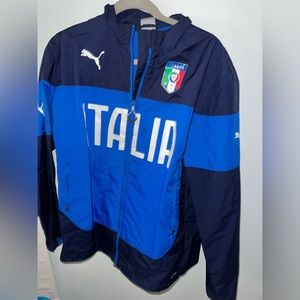 PUMA Italy FIGC Rain Jacket/ Wind breaker